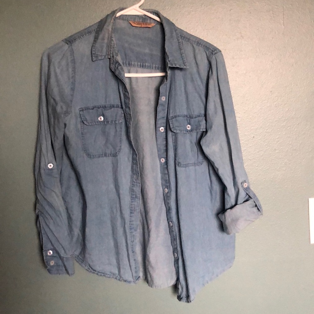 Chambray button up